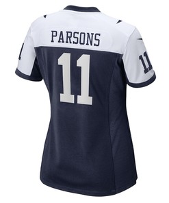 Micah Parsons 11 Dallas Cowboys Women's Alternate Game Jersey - Navy