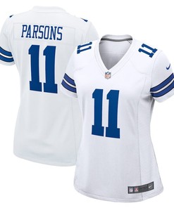 Micah Parsons 11 Dallas Cowboys Women's Game Jersey - White