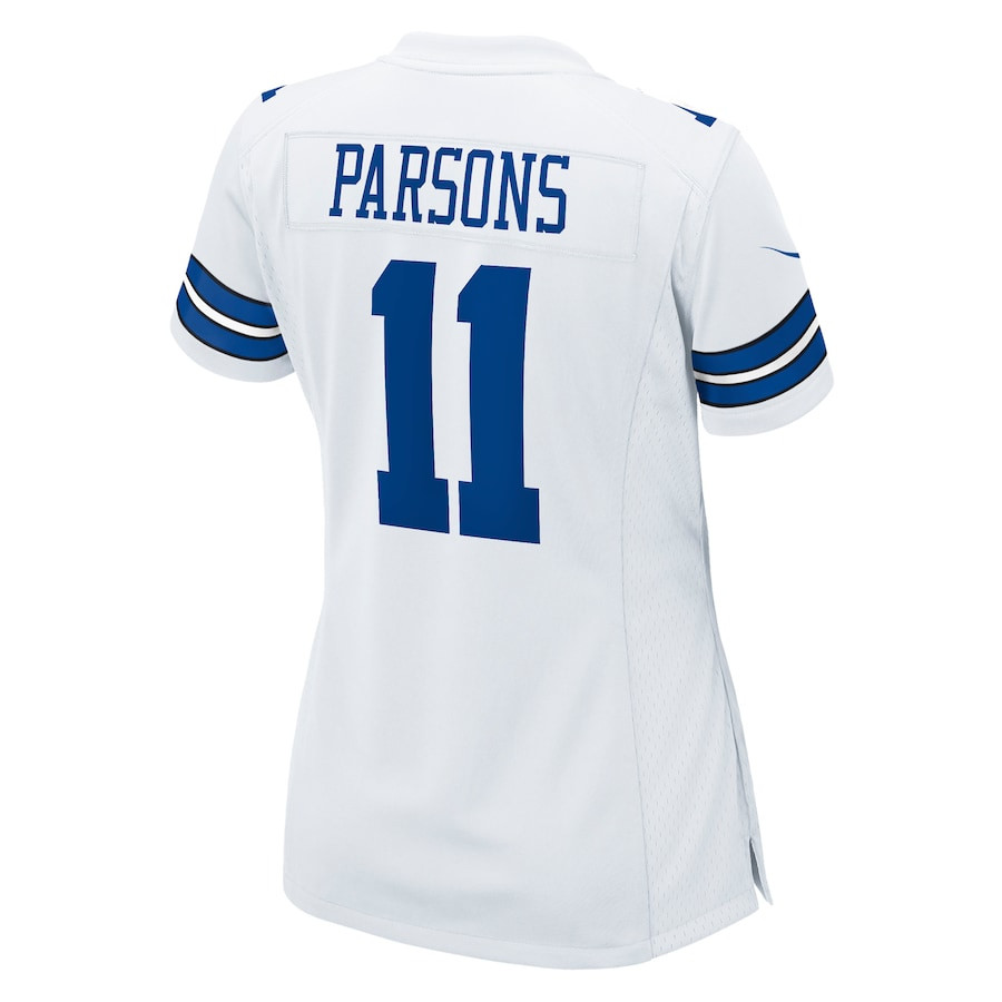 Micah Parsons 11 Dallas Cowboys Women's Game Player Jersey - White