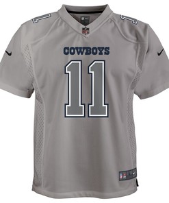 Micah Parsons 11 Dallas Cowboys Youth Atmosphere Game Jersey - Gray