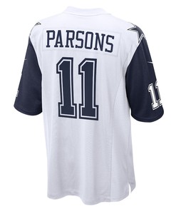 Micah Parsons Dallas Cowboys Alternate Game Jersey - White