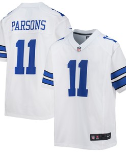Micah Parsons Dallas Cowboys Game Jersey - White Nfl