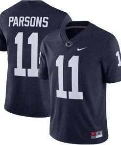 Micah Parsons Penn State Nittany Lions 2021 Draft Class Game Jersey - Navy Ncaa
