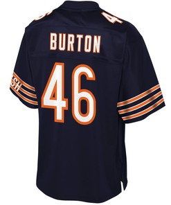 Michael Burton Chicago Bears Nfl Pro Line Player Jersey - Navy