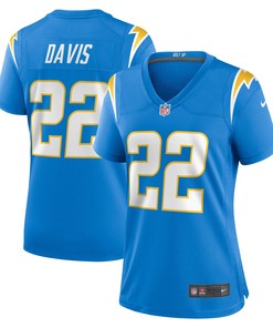 Michael Davis Los Angeles Chargers Womens Player Game Jersey - Powder Blue Nfl