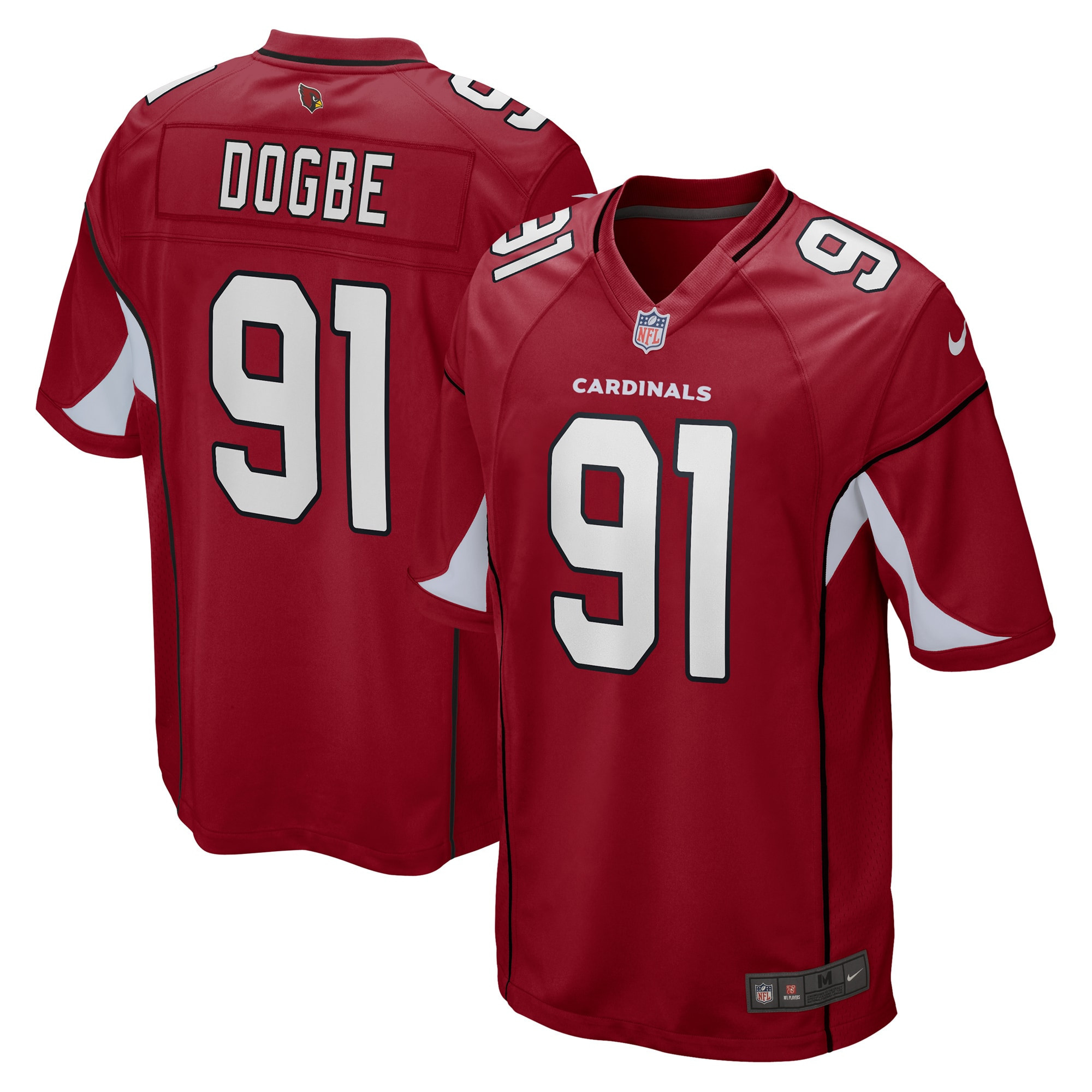 Michael Dogbe Arizona Cardinals Game Jersey - Cardinal Nfl