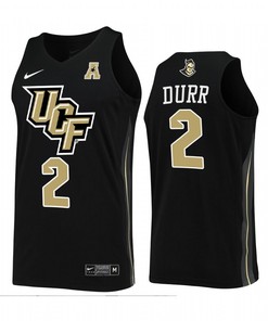 Michael Durr 2 UCF Knights Uniform Jersey College Basketball Black