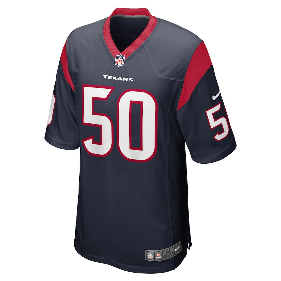 Michael Dwumfour Houston Texans Game Player Jersey - Navy