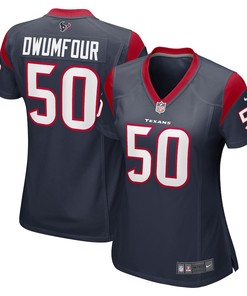 Michael Dwumfour Houston Texans Women's Game Player Jersey - Navy