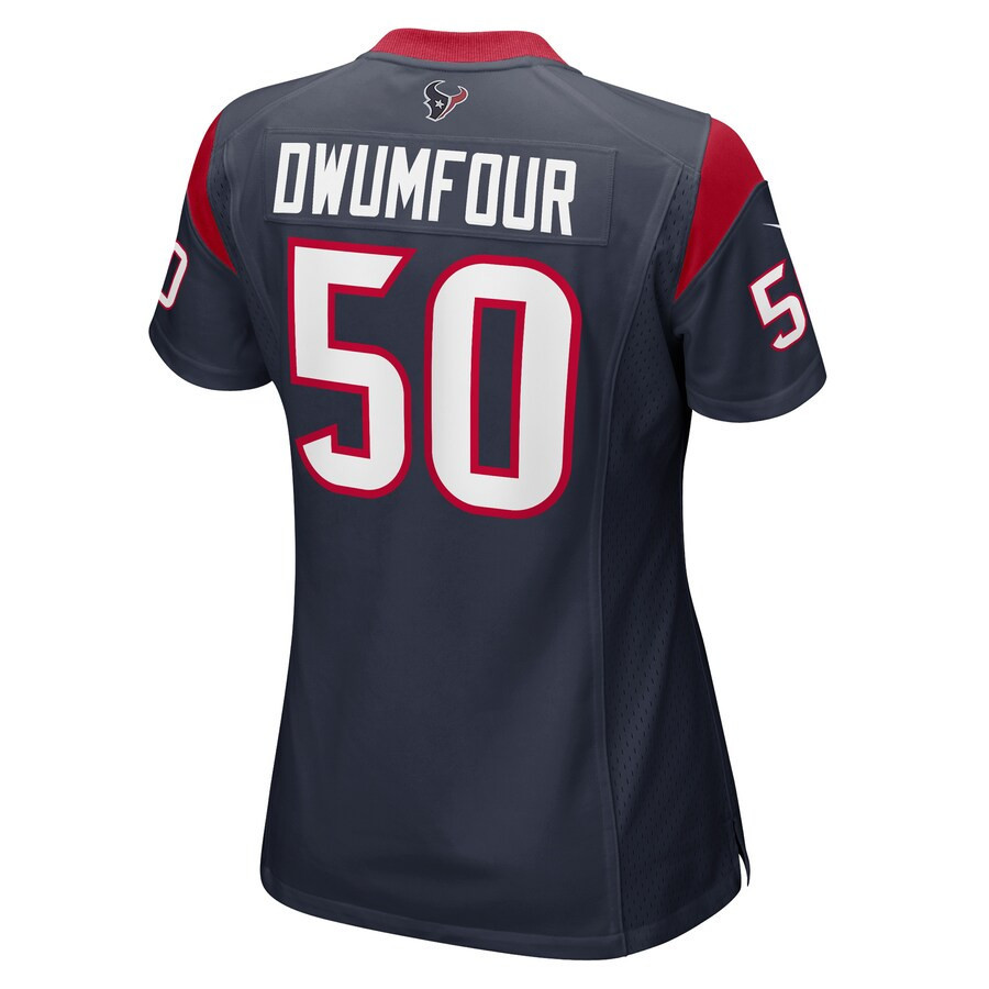 Michael Dwumfour Houston Texans Women's Game Player Jersey - Navy