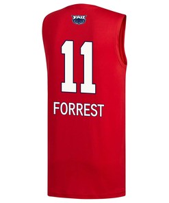 Michael Forrest 11 FAU Owls 2023 March Madness Basketball Men Jersey- Red