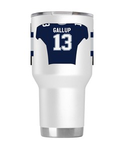 Michael Gallup White Tumbler - Michael Gallup White Tumbler Gift for Fan