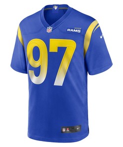 Michael Hoecht Los Angeles Rams Game Player Jersey - Royal