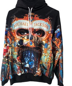 Michael Jackson Style 2 3D Hoodie Zip Hoodie