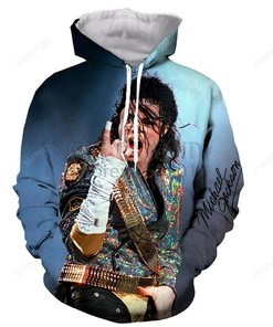 Michael Jackson Style 5 3D Hoodie Zip Hoodie