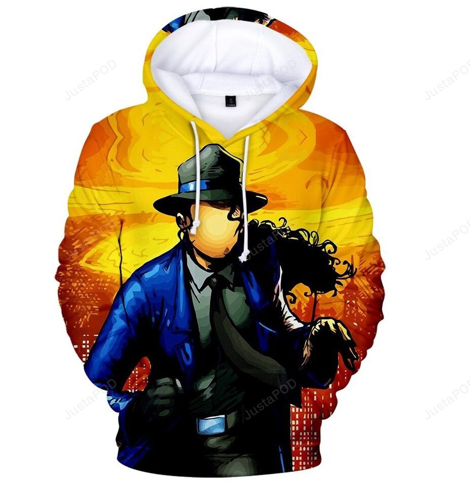 Michael Jackson Style 7 3D Hoodie Zip Hoodie