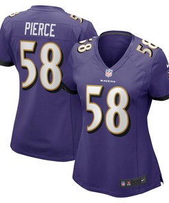 Michael Pierce Baltimore Ravens Womens Player Game Jersey - Purple Nfl