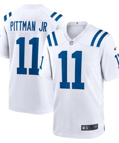 Michael Pittman Jr. 11 Indianapolis Colts Game Jersey - White