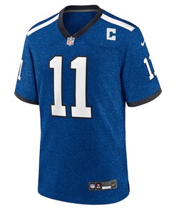 Michael Pittman Jr. 11 Indianapolis Colts Indiana Nights Alternate Game Men Jersey - Royal