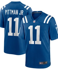 Michael Pittman Jr. Indianapolis Colts Game Player Jersey - Royal Nfl
