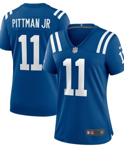 Michael Pittman Jr. Indianapolis Colts Womens Game Player Jersey - Royal Nfl