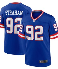 Michael Strahan New York Giants Classic Retired Player Game Jersey - Royal Nfl