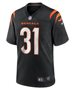 Michael Thomas 31 Cincinnati Bengals Game Jersey - Black