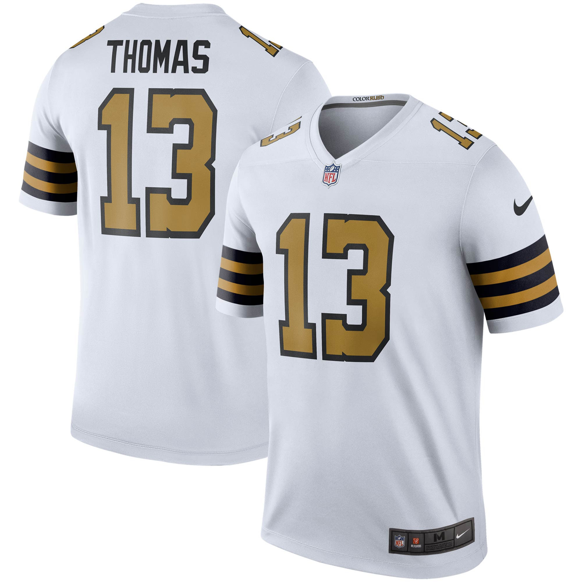 Michael Thomas New Orleans Saints Color Rush Legend Jersey - White Nfl