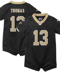 Michael Thomas New Orleans Saints Newborn & Infant Romper Jersey - Black Nfl