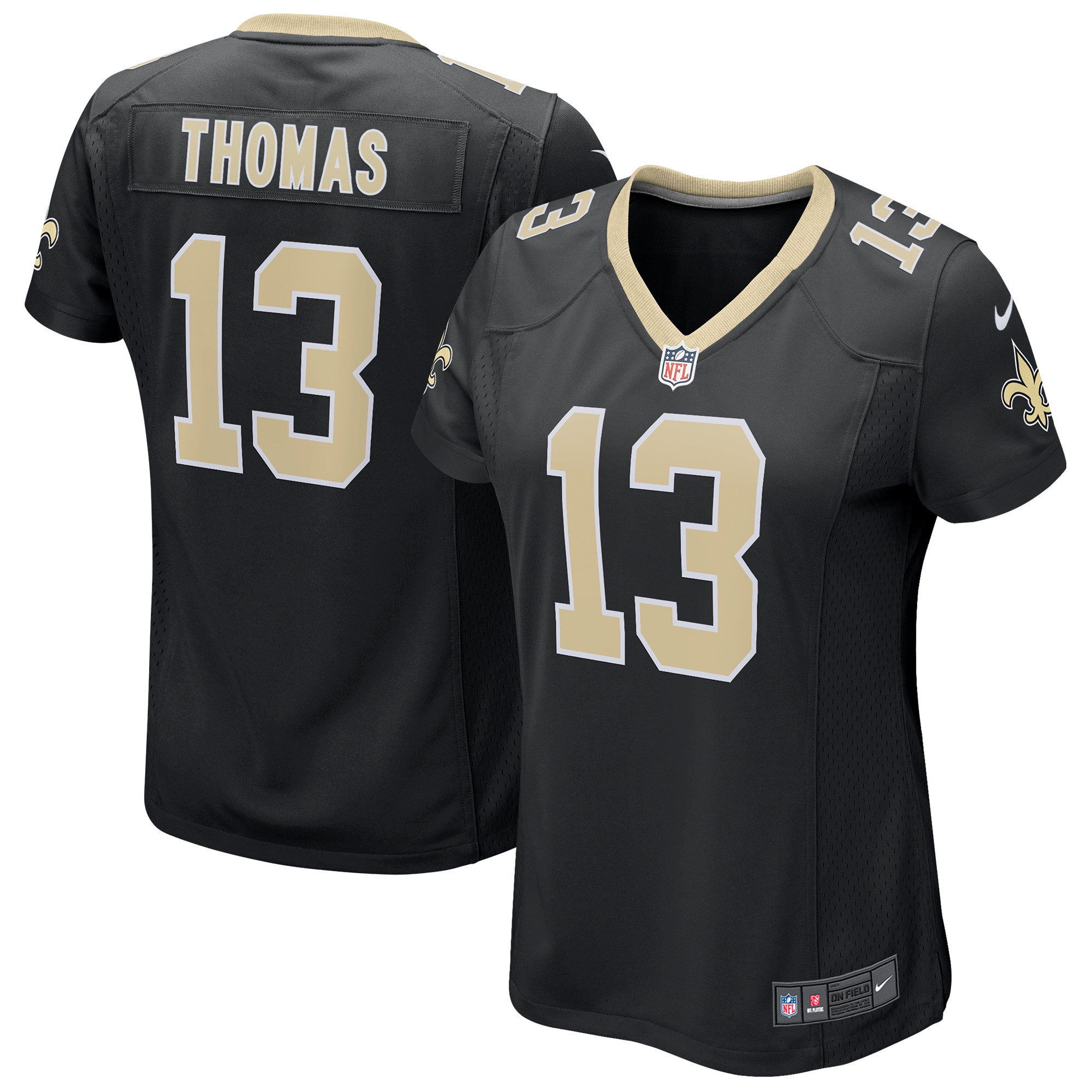 Michael Thomas New Orleans Saints Womens Game Jersey - Black Nfl