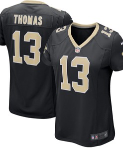 Michael Thomas New Orleans Saints Womens Game Player Jersey Black Nfl