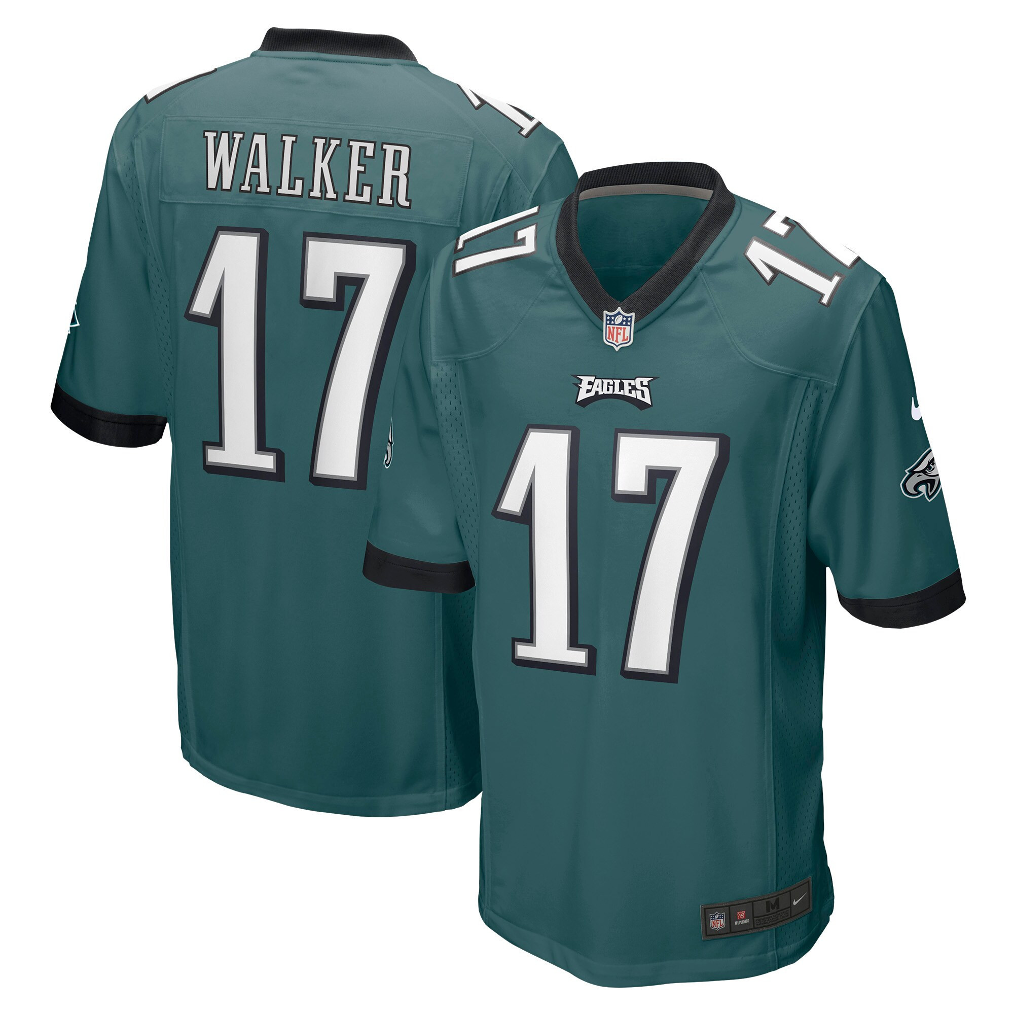 Michael Walker Philadelphia Eagles Game Jersey - Midnight Green Nfl