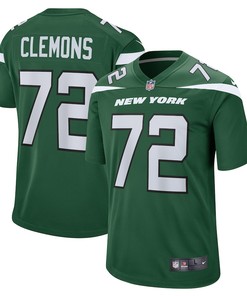 Micheal Clemons New York Jets Game Player Jersey - Gotham Green
