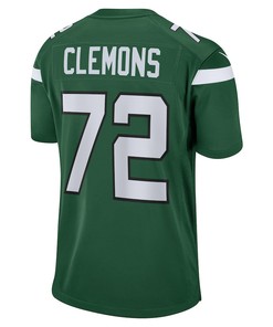 Micheal Clemons New York Jets Game Player Jersey - Gotham Green