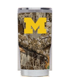 Michigan RealTree Camo Tumbler Gift for Fan