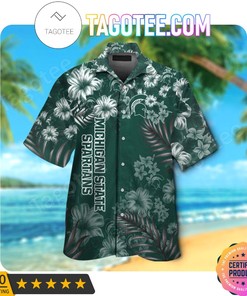 Michigan State Spartans Aloha Hawaii Shirt