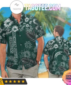 Michigan State Spartans Aloha Hawaii Shirt