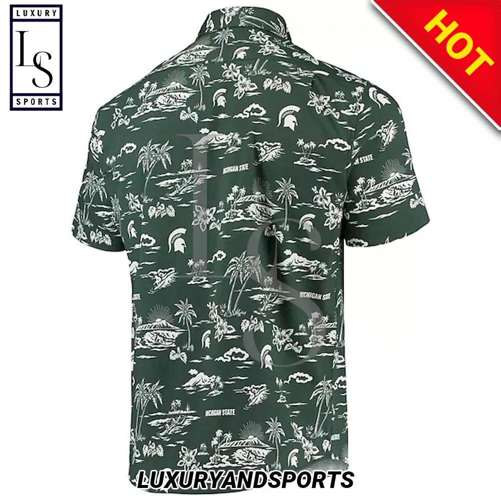 Michigan State Spartans Island Custom Hawaiian Shirt