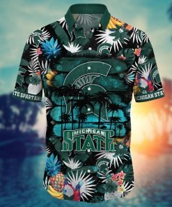 Michigan State Spartans NCAA Flower Hawaii Shirt For Fans Ver 16