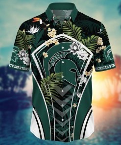 Michigan State Spartans NCAA Flower Hawaii Shirt For Fans Ver 17