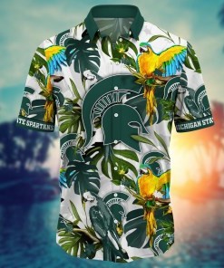 Michigan State Spartans NCAA Flower Hawaii Shirt For Fans Ver 2