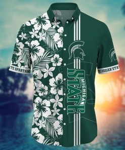 Michigan State Spartans NCAA Flower Hawaii Shirt For Fans Ver 20