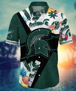 Michigan State Spartans NCAA Flower Hawaii Shirt For Fans Ver 22