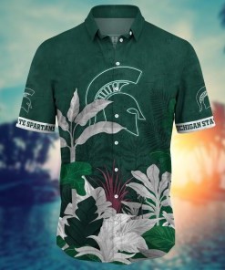 Michigan State Spartans NCAA Flower Hawaii Shirt For Fans Ver 29