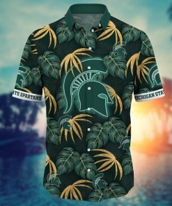 Michigan State Spartans NCAA Flower Hawaii Shirt For Fans Ver 33