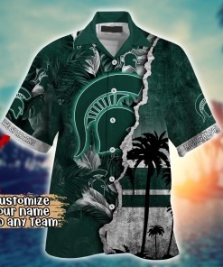 Michigan State Spartans NCAA Flower Hawaii Shirt For Fans Ver 36