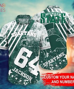 Michigan State Spartans Personalized Hawaiian Shirt