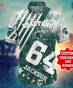 Michigan State Spartans Personalized Hawaiian Shirt