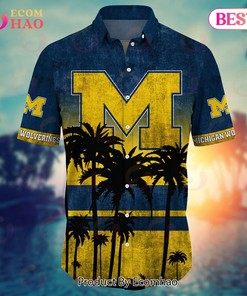Michigan Wolverines Hawaii Shirt Short Style Summer