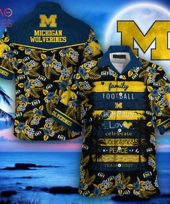 Michigan Wolverines Hawaiian Shirt, New Gift for Summer Ver 1